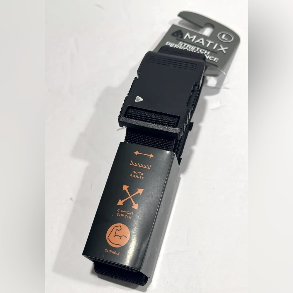 MATIX Men’s Performance Black Belt - Size Large